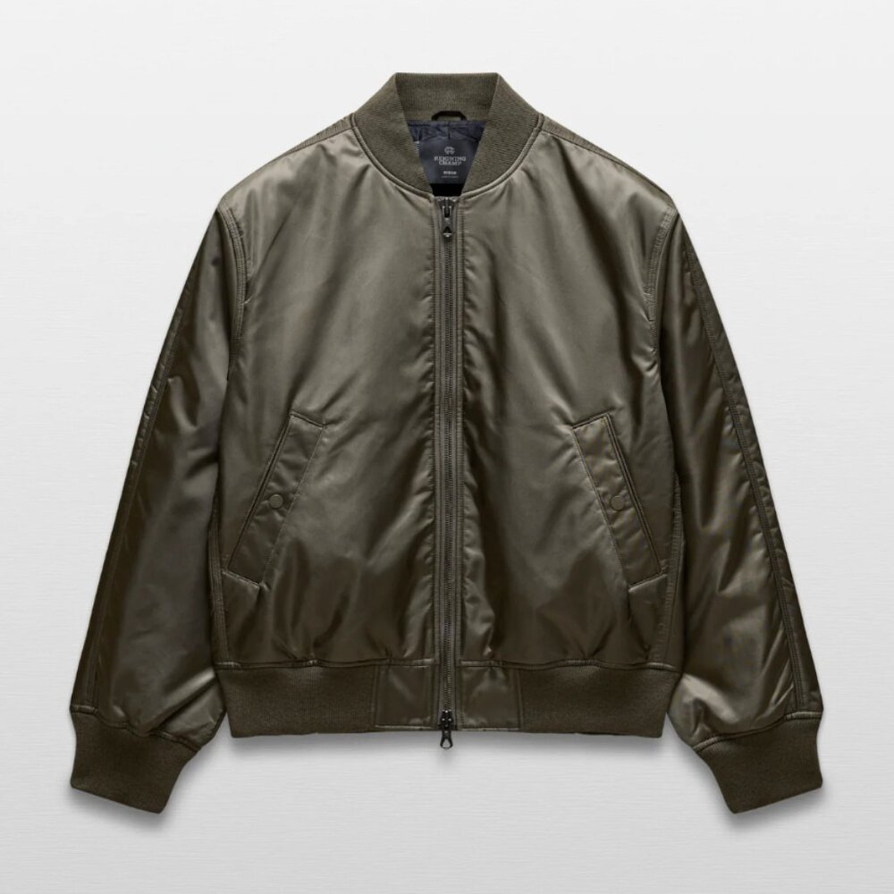 Reigning Champ Nylon Twill Crew Jacket Medium NWT